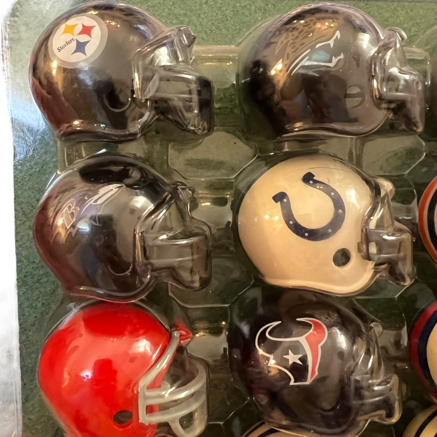 NEW NFL Football 32 Team Mini Helmet Standings Tracker Display Set AFC & NFC eBay