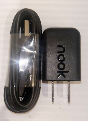 Barnes & Noble Nook Simple Touch BNRV300 Original Power Charger & Cable. NOS!