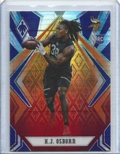 2020 Panini Phoenix - Rookies  Fire Burst #180 K.J. Osborn (RC)