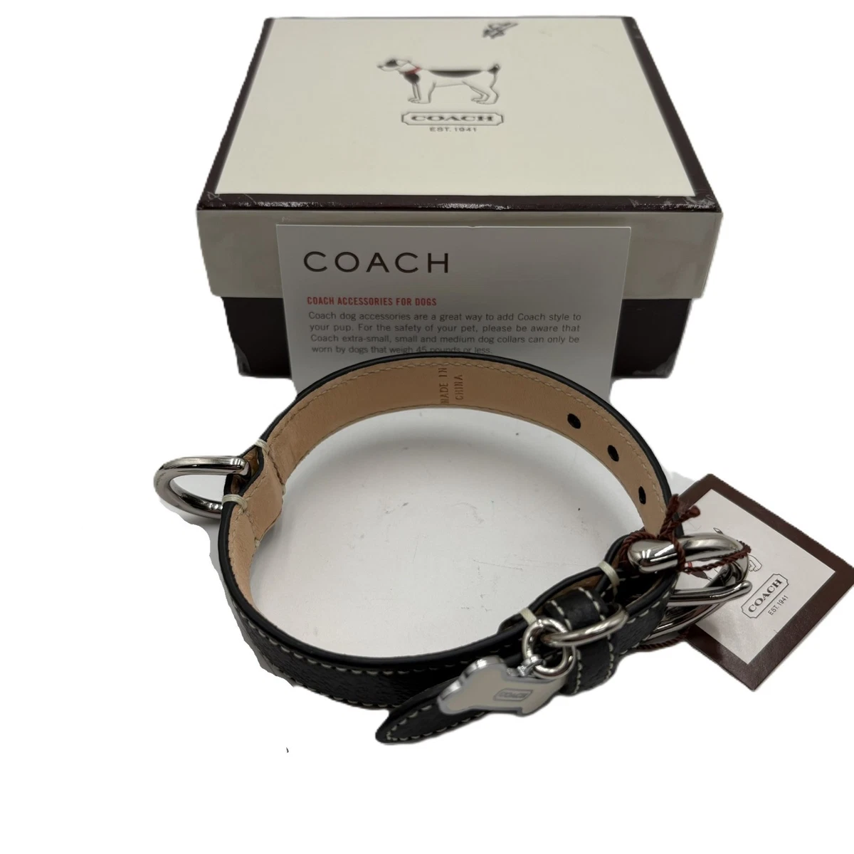 Coach XS Dog Collars for sale | eBay