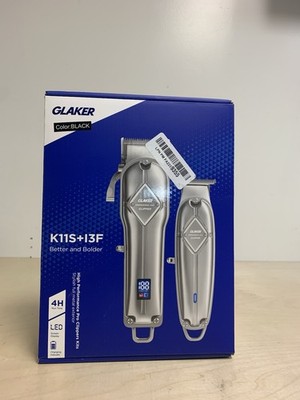 Pro USB Rechargeable Hair Clippers Cordless T-Blade Trimmer Kit Professional Men