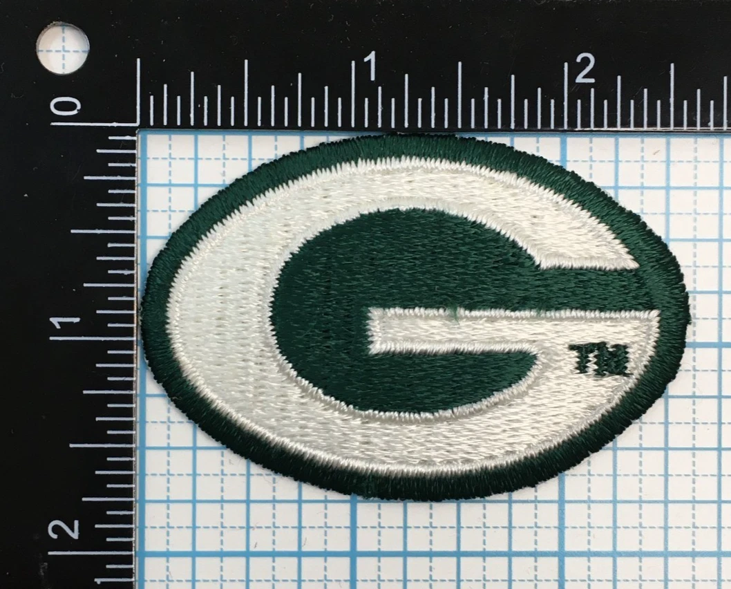 Patchs Brodés Green Bay Packers – Capitaines – Fer à Repasser/coudre – Lot De 2