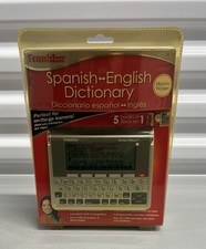 NEW Franklin Merriam-Webster 5-Books In 1 Spanish-English Dictionary DBE-1490 