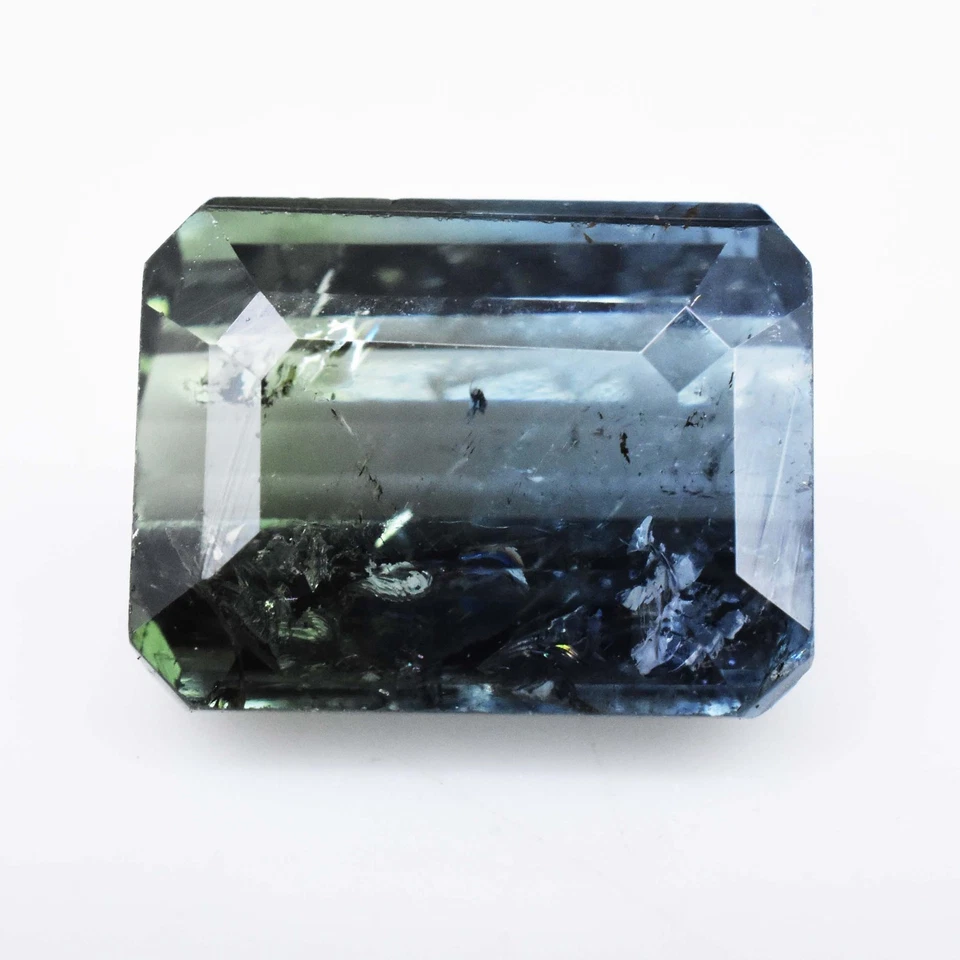 3.40Ct Natural Bi-Color Tourmaline Radiant GTL Certified Untreated Rare Gemstone - Image 4 of 4