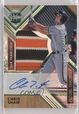 2018 Panini Elite Extra Edition Emerald 2/5 Chris Shaw #FTSA-CS Auto hg6