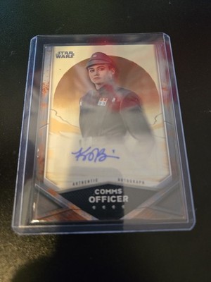 2021 Topps Star Wars Mandalorian Season 2 Katy O'Brian Comms Officer Auto