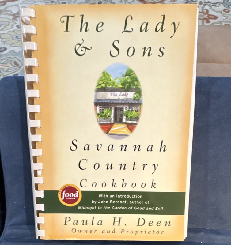 The Lady & Sons Savannah Country Cookbook Paula Deen Spiral-Bound