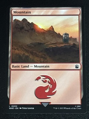 MTG Universes Beyond: Doctor Who Mountain 0202 NM