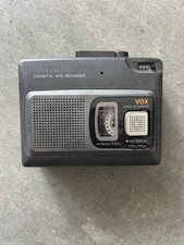 Optimus Voice Activated Cassette Tape Recorder W/PopUp Microphone CTR-115