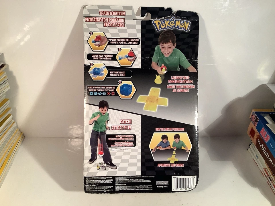 Фигурка Pokemon Oshawott Pop N Battle Launcher Pokeball НОВАЯ РЕДКАЯ игрушка Jakks 2011 - Изображение 2 из 4