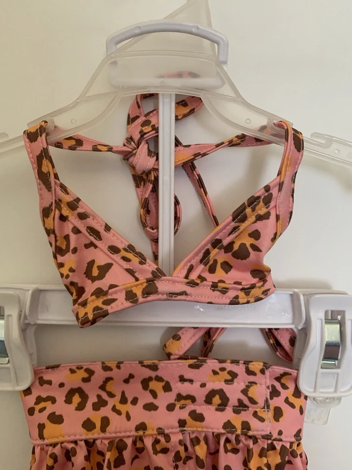 Dog 2 Piece Bikini Swimsuit                     ( Size Small ) - Image 2 of 4