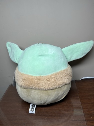Squishmallows Baby Yoda Star Wars Grogu Mandalorian The Child Plush Toy 10" - Picture 7 of 12