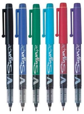 Pilot V Sign Pen - Liquid Ink Faserspitze 2,0 mm Marker - in 4 Farben erhältlich