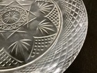 Single Vintage Clear Pressed Glass Star Design 10” Plate — photo 5