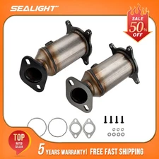 Bank 1 & Bank 2 Catalytic Converter For 2007-2010 Ford Edge 3.5L V6 Rear Front