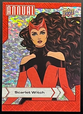 2022-23 Marvel Annual SILVER SPARKLE INSERT Cards pick your card