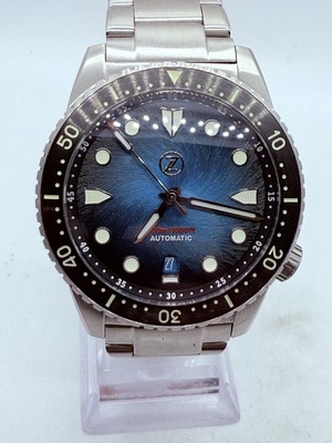 Zelos MAKO V3 300M 40mm Auto Dive Watch 'TEAL' Dial -SOLD OUT‼️ - Main Image