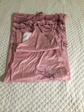 Women’s Long Pink Floral Maxi Dress Size S