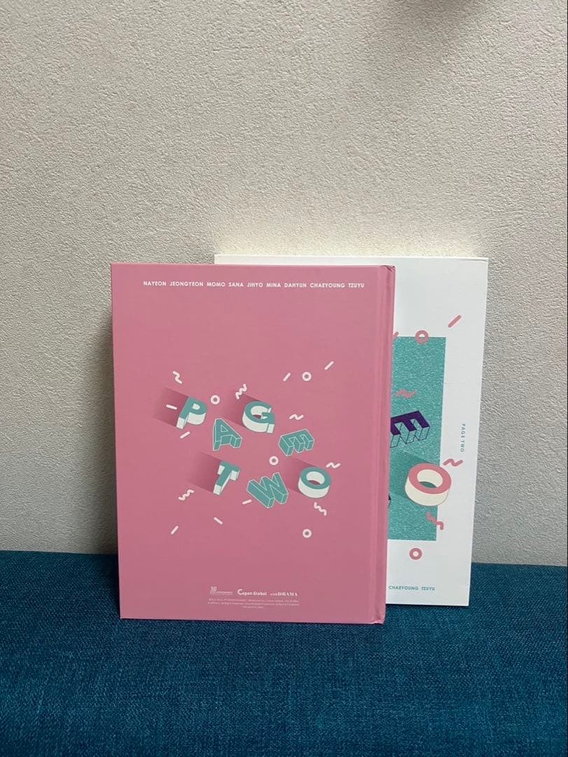 アイドル TWICE PAGE TWO MONOGRAPH TWICE 