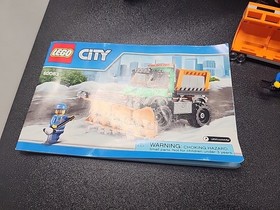 Preowned LEGO 60083 City - Snowplow Truck - Box/Instr/Minis 98% Complete 