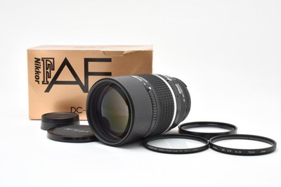 [Almost Unused w/Box] Nikon AF DC Nikkor 135mm f/2 D Telephoto Lens From JAPAN