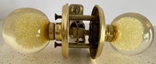 Ruth Richmond Weiser Lucite Gold Flake Doorknob 1960s Vintage Mcm Interior Ruth Richmond Weiser Lucite Gold Flake Doorknob 1960s Vintage Mcm Interior