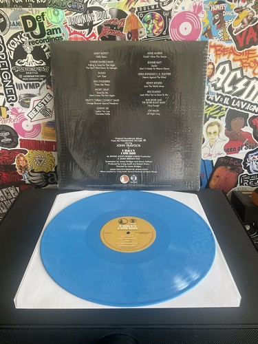 URBAN COWBOY Soundtrack 2LP VG++ BLUE VINYL W/HYPE STICKER - Picture 2 of 2