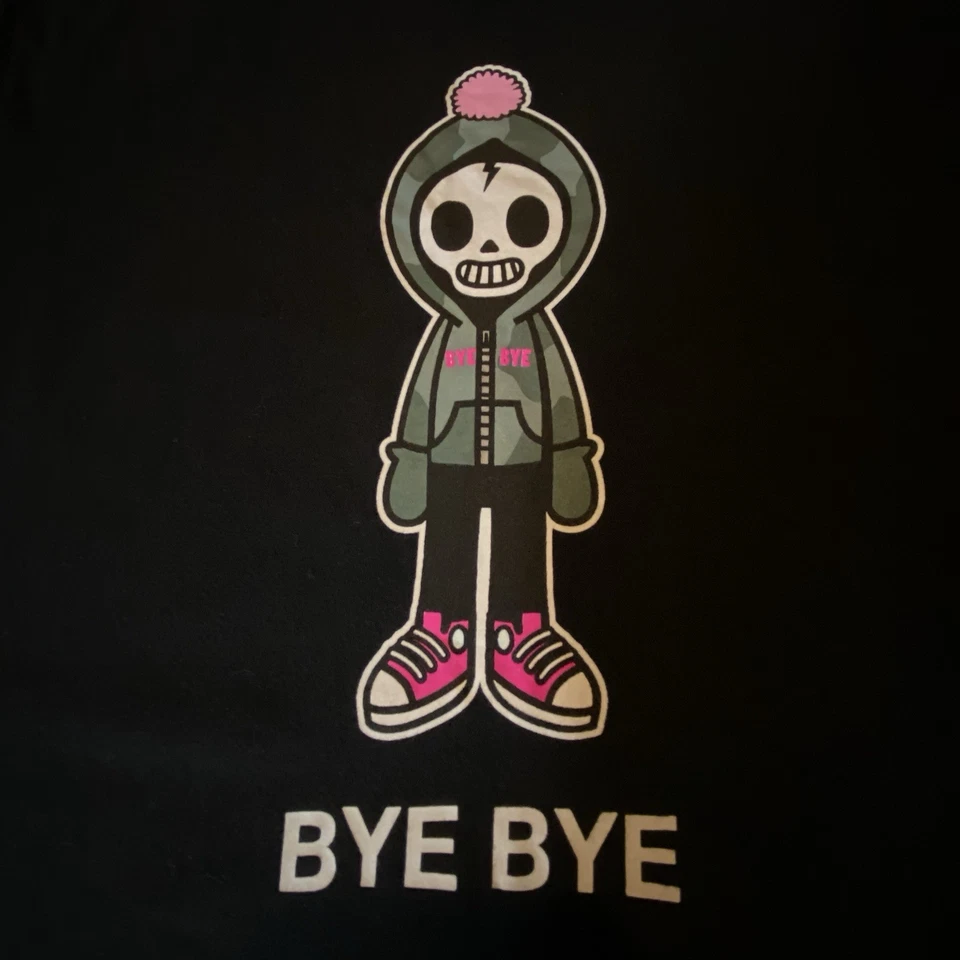 Camisa Tokidoki Vintage ¡Adiós! Talla XL Los Angeles Emo Y2K ¡Gráfico raro! Foto 2 de 4