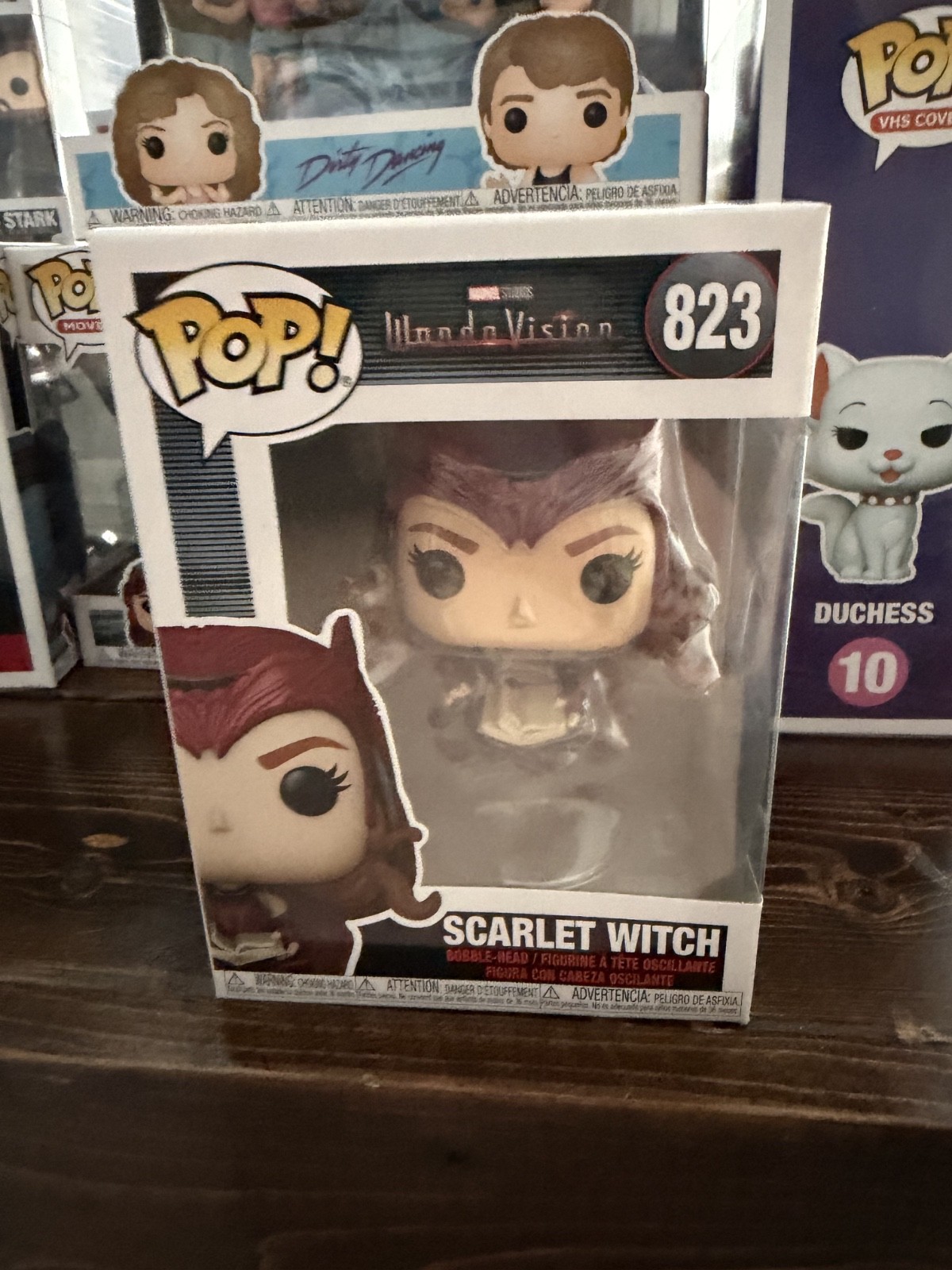 Funko Pop! Vinyl: Marvel WandaVision - Scarlet Witch #823 Bobblehead