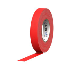 Pro Tapes Premium Grade Gaffer Tape PRO-Gaff : 1 in. x 55 yds. Red 