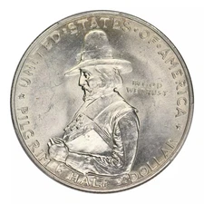 1920 Pilgrim Commemorative Silver Half Dollar PCGS MS-64 CAC