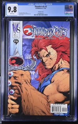 Thundercats 2 CGC 9.8 Jim Lee Variant Cover