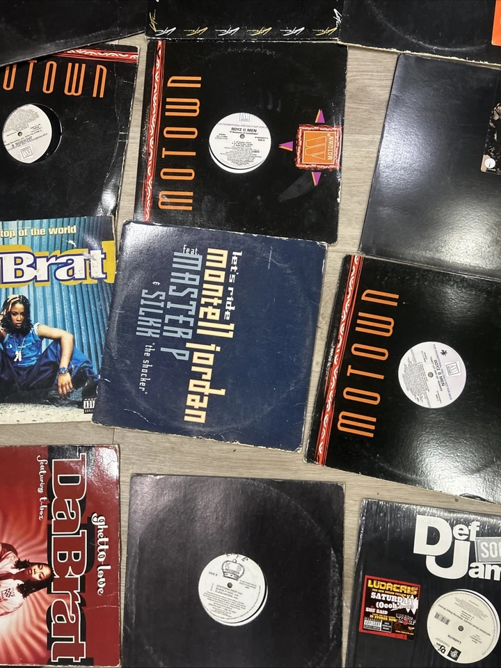 Vinyl Lot of 10 Rap,R&B, Disco,House,Soul,Funk & More DJ Collection 1950s -2000s - Image 3 of 4