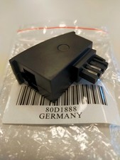 Telefon Adapter TAE F Stecker auf RJ45 Buchse für Patchkabel DSL Router Teldose
