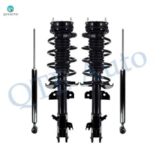 Set of 4 Front Quick Complete Strut-Coil Spring-Rear Shock For 2011-2014 Mazda 2