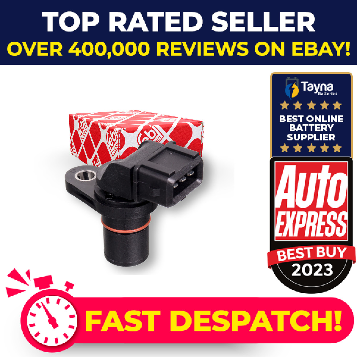 Camshaft Position Sensor fits VAUXHALL ANTARA 2.0D 06 to 15 096440319 4803541