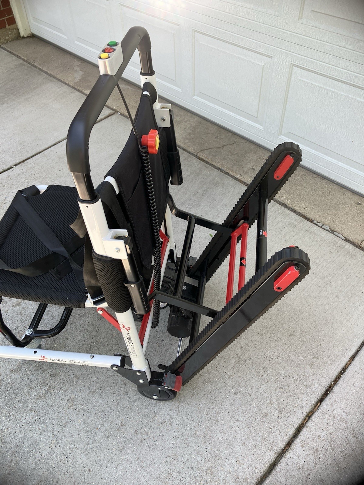 Mobile Stairlift LITE - Portable Electric Stair Climbing Wheelchair Stair Lift