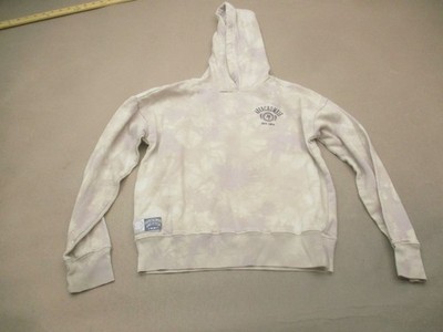 Abercrombie Kids Size 11/12 Girls Multicolor Cotton Blend Sherpa Warm Hoodie 433