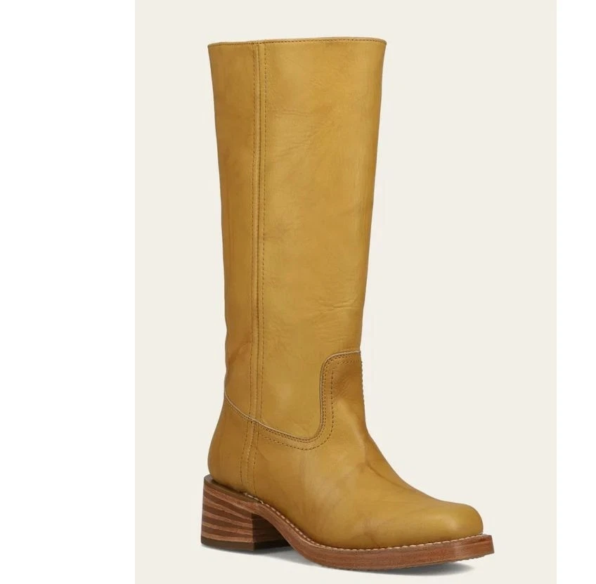 Yellow Knee High Boots for Women for sale | eBay
