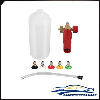 #ad Heavy Duty Foam Cannon Professional Car Wash Pressure Washer 1 4quot; 5 Nozzle Tips $18.95