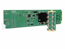 AJA OG-12G-AM-R0 16-Channel AES/EBU Embedder/Disembedder 12G-SDI 4K