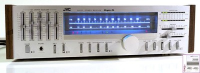  【PRO SERVICE】JVC R-S33 80W Receiver w 5-Band EQ!Phono~PICK LED COLOR GUARANTY