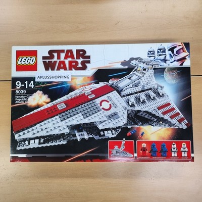 Lego 8039 Star Wars Venator-Class Republic Attack Cruiser 1170 Teile