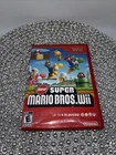Nintendo New Super Mario Bros. Wii Multiplayer Game Manual Platformer NTSC