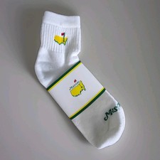 2026 Masters White Del Campo Socks with Masters Logo