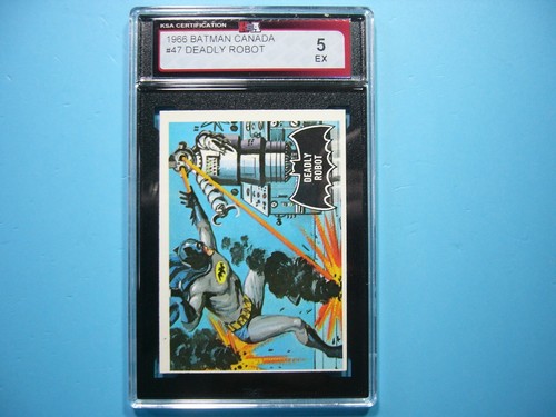 1966 OPC Batman Black Bat #47 Deadly Robot — KSA 5