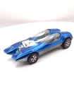 Hot Wheels Redline Splittin' Image 1968 Blue Gray Inter Made in United States
