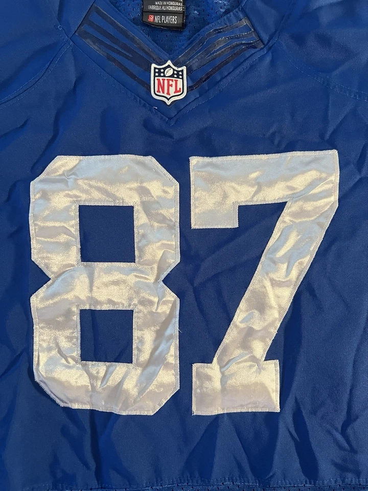 Camiseta Nike On Field Reggie Wayne #87 Indianapolis Colts para hombre talla 52 cosida Foto 4 de 4