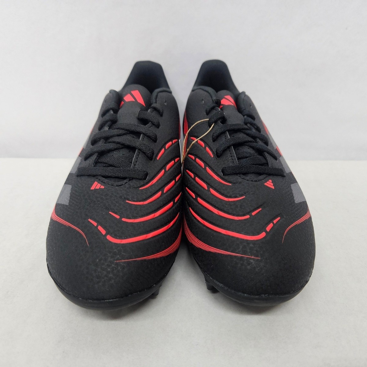 Adidas Predator Club FG/MG Soccer Cleats ID1325 Black Grey 