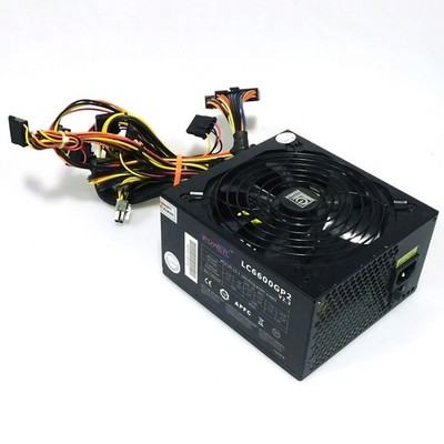 LC Power LC6600GP2 V2.3 600 Watt ATX-Netzteil ~Rechnung/MwSt